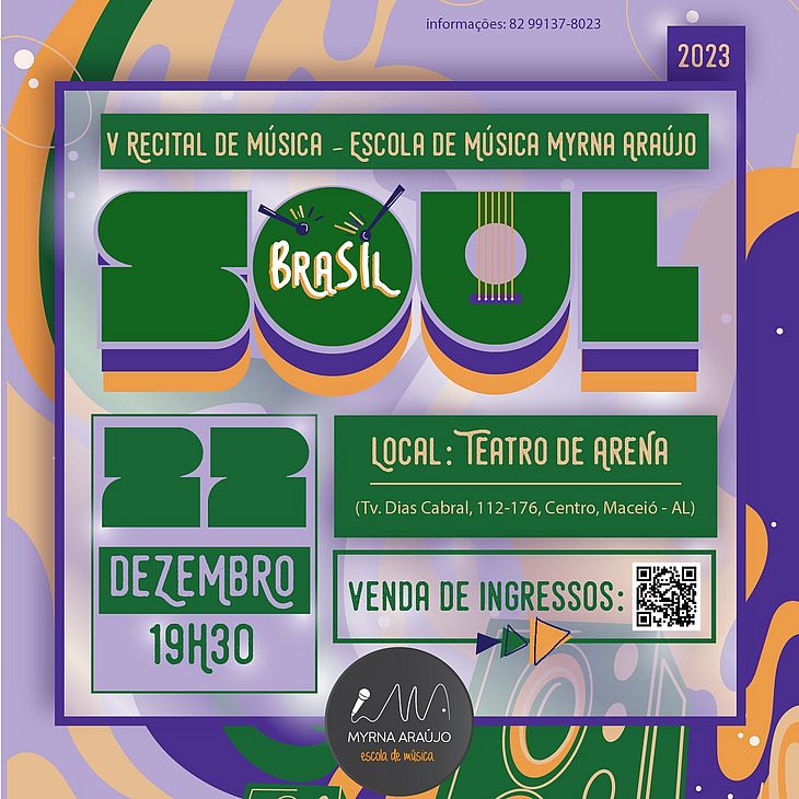 Recital Soul Brasil: estudantes de música apresentam o melhor da
