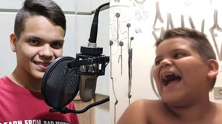 O gordinho da risada” cresceu e hoje é cantor em Pontal do Paraná