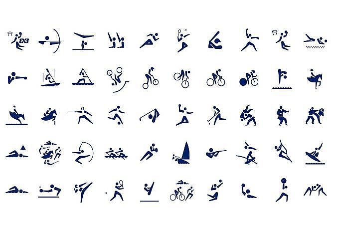 A 500 dias dos Jogos, Tóquio-2020 lança pictogramas das ...