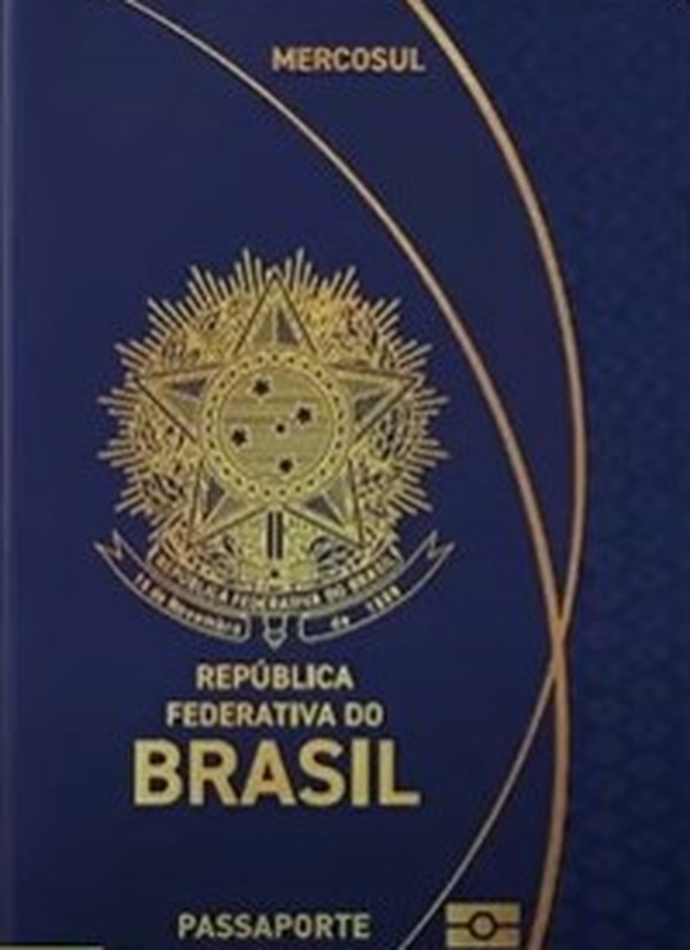 Imagem da capa do novo passaporte &amp;mdash; Foto: Reprodu&amp;ccedil;&amp;atilde;o