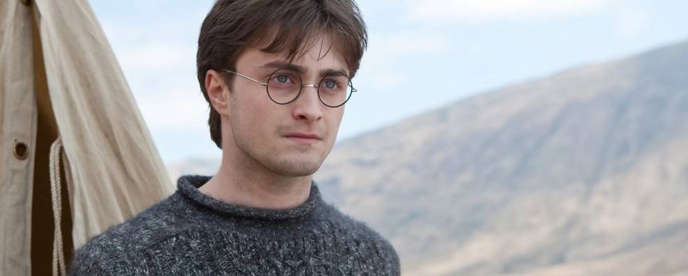 Daniel Radcliffe em cena de Harry Potter e as Relíquias da Morte - Parte 2