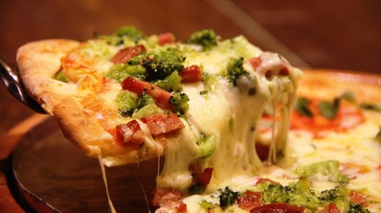 Imagem Brincando com sabores das pizzas