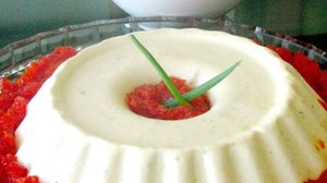 Imagem Receita: geleia de pimentão e mouse de gorgonzola