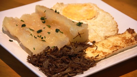 Imagem Café, macaxeira e carne de sol em Ipioca