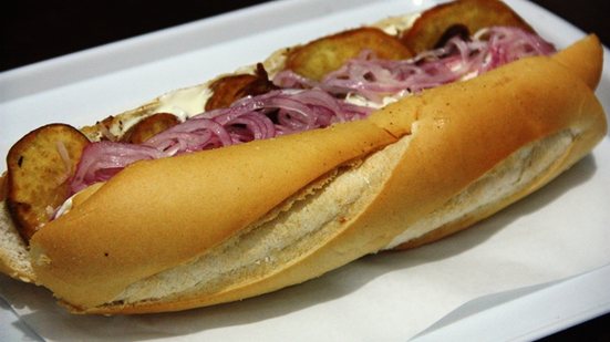 Imagem Sanduíche de porco é do Peru!