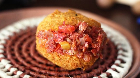 Imagem Acarajé com charque