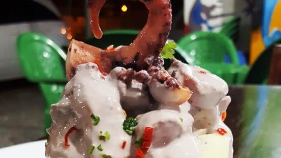 Imagem Este polvo está “causando”!