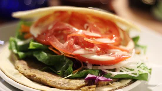 Imagem Bom: Grão de bico versão hambúrguer