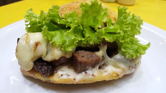 Imagem Sanduíche de filé, sem glúten