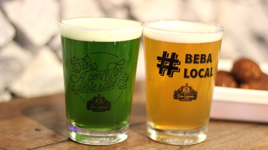 Imagem Chope canarinho verde e amarelo