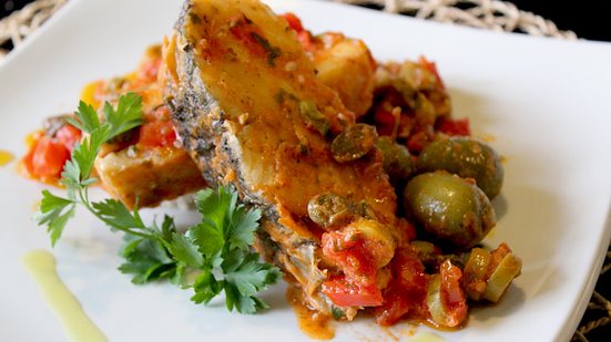 Imagem Bacalhau com sabor da Itália