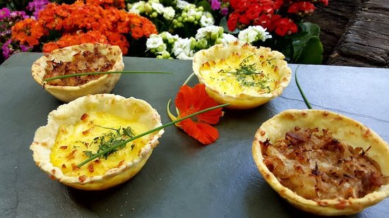 Imagem Quiches de pão de queijo