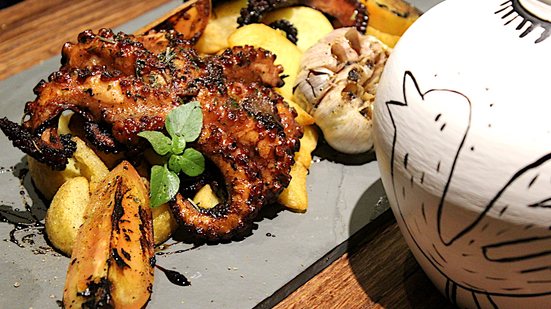 Imagem Polvo Maracajá, sabor da arte