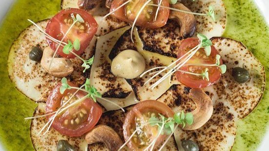 Imagem Carnaval com carpaccio de queijo coalho