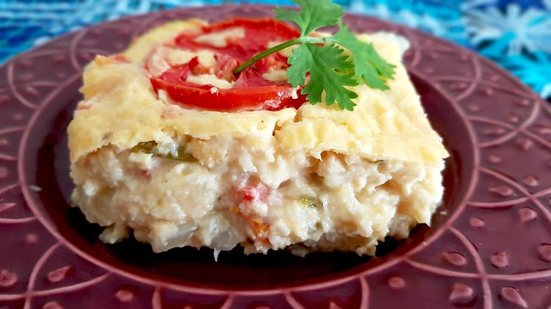 Imagem Torta “fake” de camarão