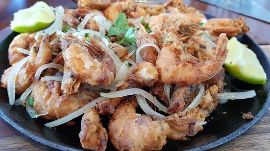 Imagem Camarões crocantes do Janga