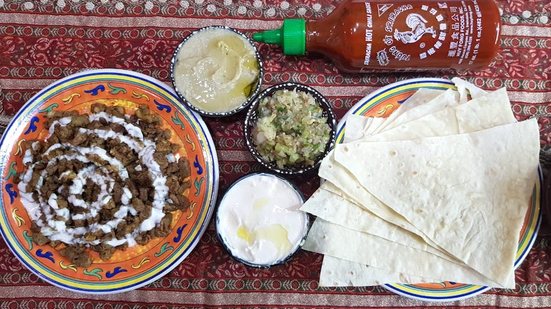 Imagem Kebab, sucesso da Amélia Rosa