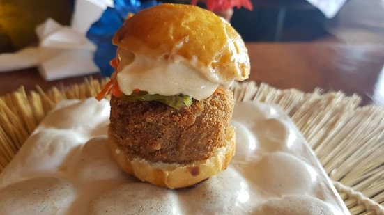 Imagem Siri virou hambúrguer, e dos bons