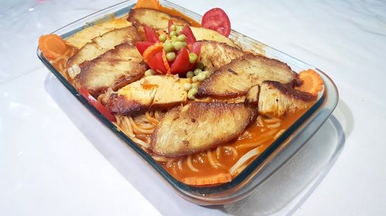 Imagem Macarronada de leitão