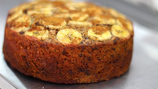 Imagem Bolo de banana é mais uma vez o campeão