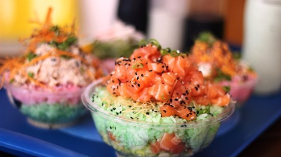 Imagem Sushi Colorido