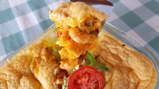 Imagem Vamos fazer Fritada de Camarão, receita de Dona Nia?