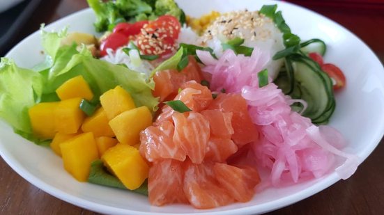 Imagem Poke da chef Ana Silva