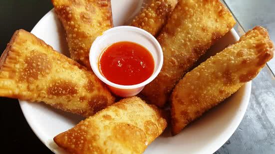 Imagem Pastel de tilápia do Cação