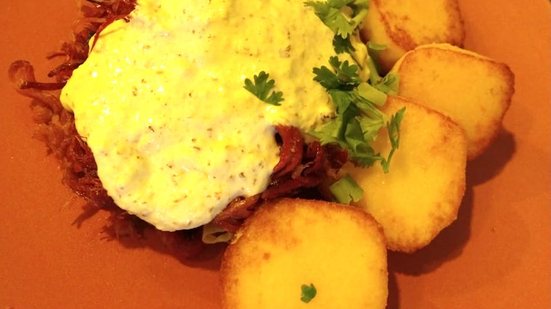 Imagem Pamonha com charque, tá danada de boa