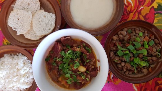 Imagem Charque guisado no Cachorro Engarrafado