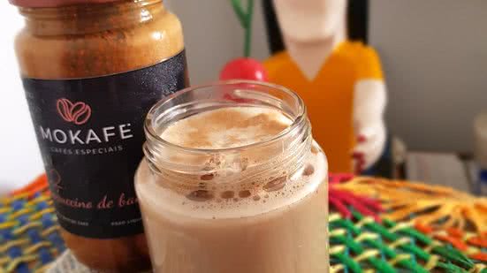 Imagem Cappuccino de banana, maravilha