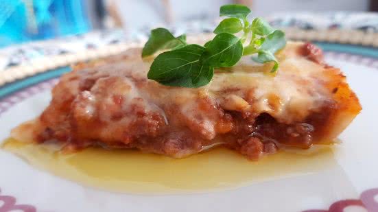 Imagem Lasanha com sabor dos avós