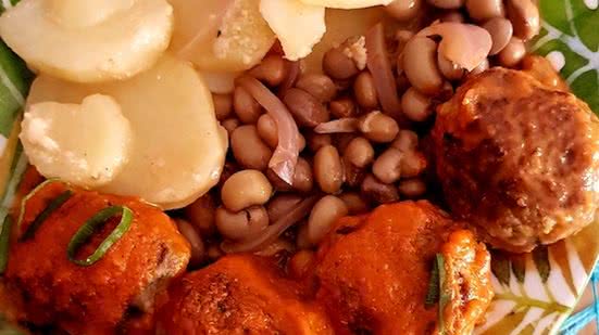 Imagem Maravilha: Almôndegas de berinjela