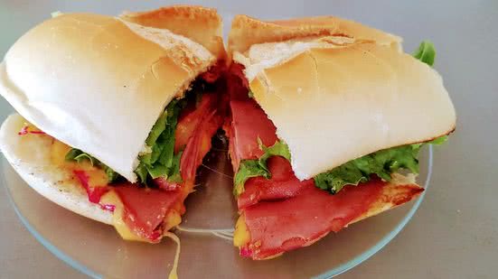 Imagem Lanche de padaria é bom demais