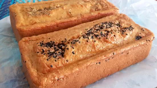 Imagem Pão lowcarb da Cecília, a campeã de acesso