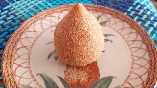 Imagem Coxinha de macaxeira sem glúten, e das boas