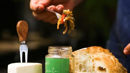 Imagem Abobrinha versão antepasto é sucesso