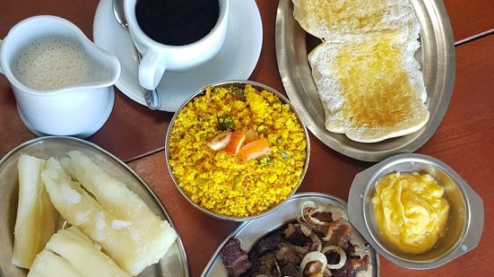 Imagem Café da manhã do Jaraguá? Nota 10.