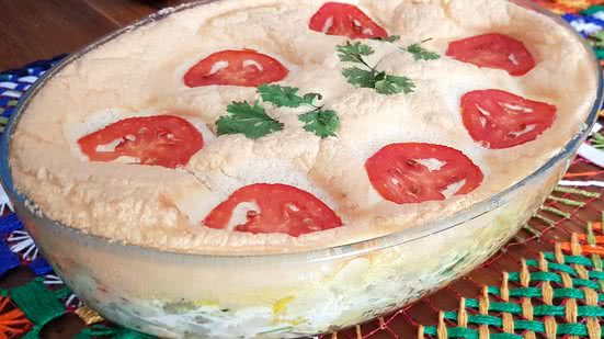 Imagem Fritada de bacalhau na virada