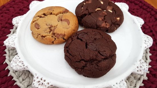 Imagem Cookie de chocolate belga é dez