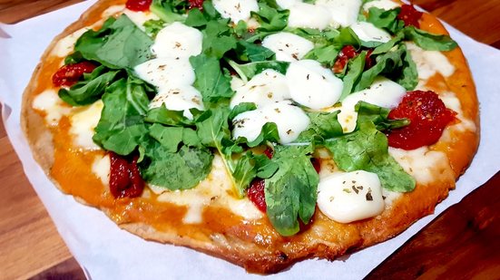 Imagem Pizza sem trigo e cheia de sabor