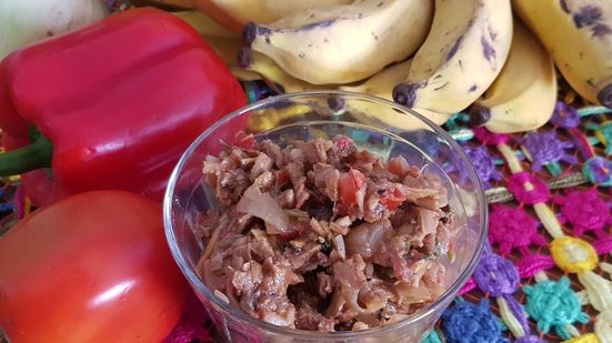 Imagem Carne de casca de banana, vamos fazer!