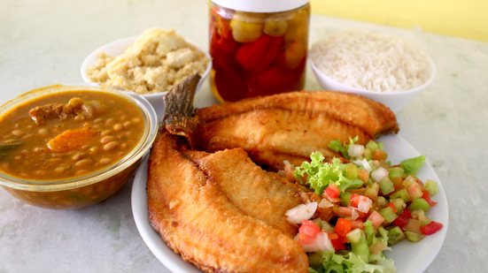 Imagem Filé  de tilápia aberta, a rainha do Tonho