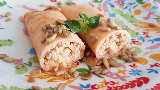 Imagem Receita de panqueca com farinha de arroz