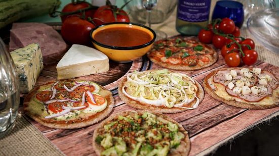 Imagem Pizza 100% integral