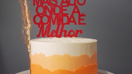 Imagem Bolo festivo para diabéticos