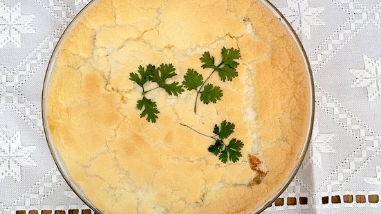 Imagem Fritada de legumes para uma Segunda Sem Carne