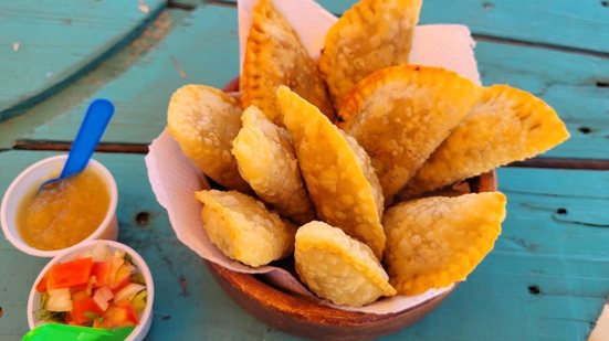 Imagem Pastel de aratu na Garça Torta