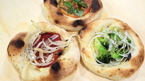 Imagem Esfirras veganas são danadas de boa