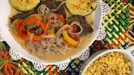 Imagem Carne de sol no coco alagoano